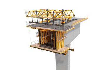 Balanced Cantilever Formwork Carriage CVS