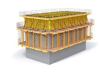 Rail Climbing Formwork RKS