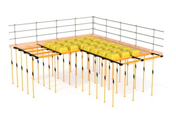 Waffle Formwork for Grid Slabs RECUB